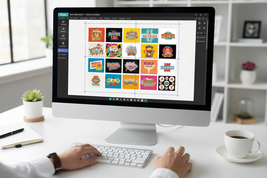 How to Create Gang Sheet in Canva