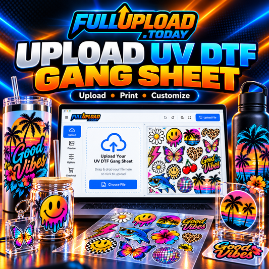 Upload UV DTF Gang Sheet